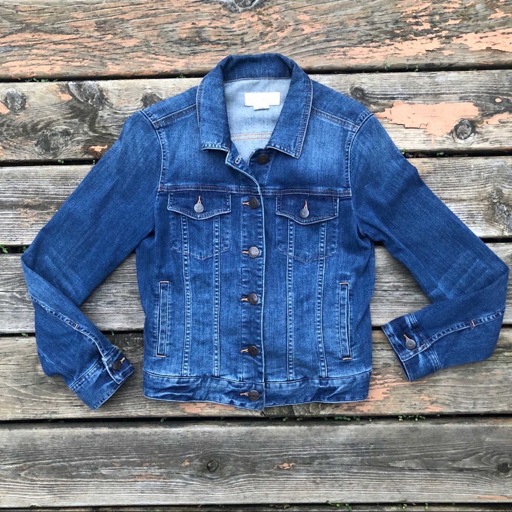 J CREW: Denim Jean Jacket, Size Small